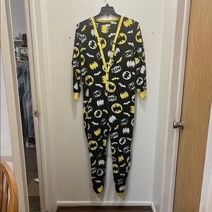 Black and Yellow Batman Onesie